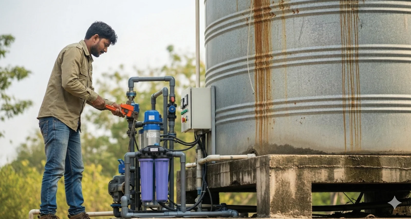 Water Plant Maintenance